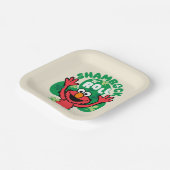 Elmo | Kleeblatt 'N' Roll Pappteller (Gewinkelt)