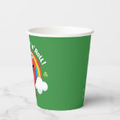Elmo | Kleeblatt 'n' Roll Rainbow Pappbecher (Rückseite)