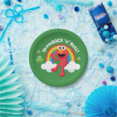 Elmo | Kleeblatt 'n' Roll Rainbow Pappteller (Party)