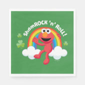 Elmo | Kleeblatt 'n' Roll Rainbow Serviette (Vorderseite)
