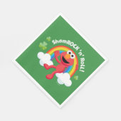 Elmo | Kleeblatt 'n' Roll Rainbow Serviette (Ecke)