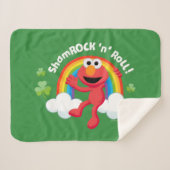 Elmo | Kleeblatt 'n' Roll Rainbow Sherpadecke (Vorderseite (Horizontal))