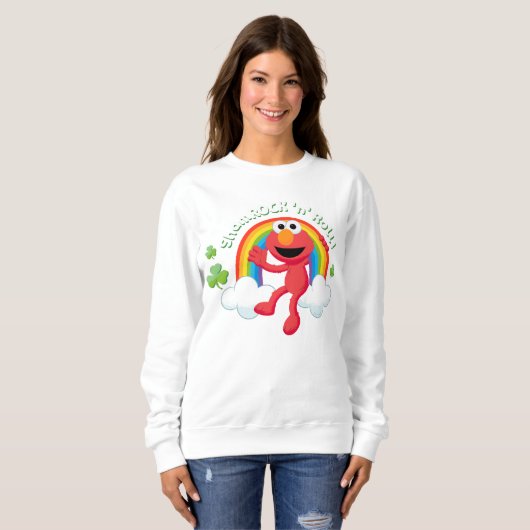 Elmo | Kleeblatt 'n' Roll Rainbow Sweatshirt (Vorne ganz)