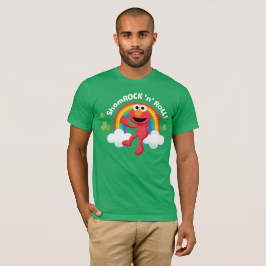 Elmo | Kleeblatt 'n' Roll Rainbow T-Shirt (Vorne ganz)