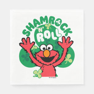 Elmo Kleeblatt 'N' Roll Serviette