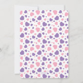 Elmo - Kleine Sweetheart Babydusche Einladung (Rückseite)