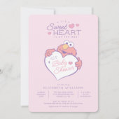 Elmo - Kleine Sweetheart Babydusche Einladung (Vorderseite)