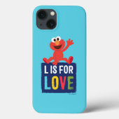 Elmo | L ist für Liebe Case-Mate iPhone Hülle (Rückseite)