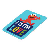 Elmo | L ist für Liebe Magnet (Linke Seite)