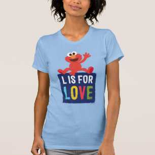 Elmo   L ist für Liebe T-Shirt
