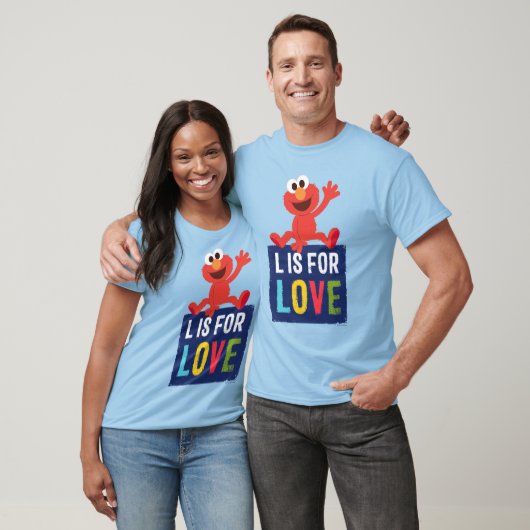 Elmo | L ist für Liebe T-Shirt (Unisex)