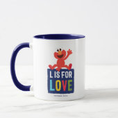 Elmo | L ist für Liebe Tasse (Links)