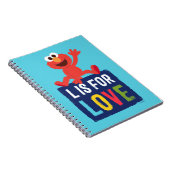 Elmo | L steht für Liebe Notizblock (Rechte Seite)