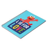 Elmo | L steht für Liebe Notizblock (Linke Seite)