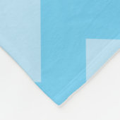 Elmo Lächeln Gesicht mit Sonnenbrille Fleecedecke (Ecke)