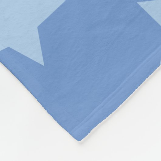 Elmo lächelnd Gesicht mit Halo Fleecedecke (Ecke)