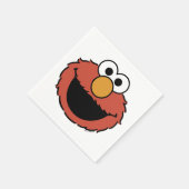 Elmo lächelndes Gesicht Serviette (Ecke)