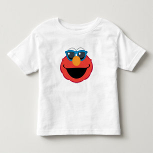 Elmo Lachendes Gesicht mit Sonnenbrille Kleinkind T-shirt