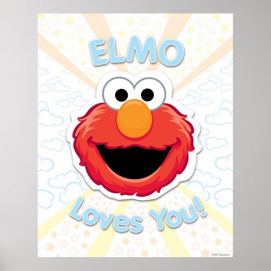 Elmo Lieben You Poster (Vorne)
