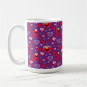 Elmo Lieben You Valentine's Day Pattern Kaffeetasse (Links)