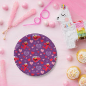 Elmo Lieben You Valentine's Day Pattern Pappteller (Party)