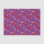 Elmo Lieben You Valentine's Day Pattern Seidenpapier (Vorderseite)