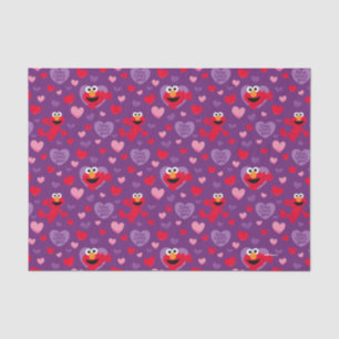 Elmo Lieben You Valentine's Day Pattern Seidenpapier