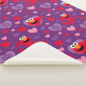 Elmo Lieben You Valentine's Day Pattern Sherpadecke (3/4)
