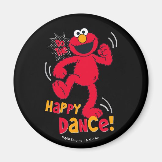 Elmo | Mach den Happy Dance Magnet (Vorne)