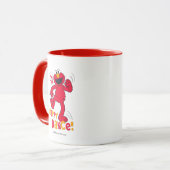 Elmo | Mach den Happy Dance Tasse (Vorderseite Links)