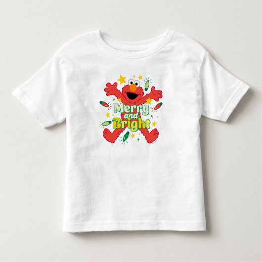 Elmo | Merry und Bright Kleinkind T-shirt (Vorderseite)
