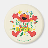 Elmo | Merry und Bright Magnet (Vorne)