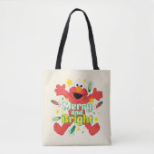 Elmo | Merry und Bright Tasche (Vorderseite)