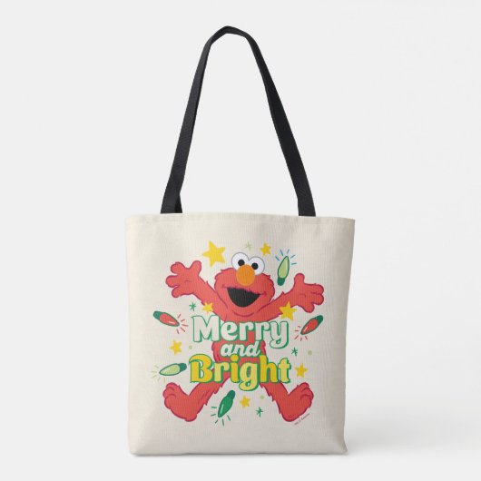 Elmo | Merry und Bright Tasche (Rückseite)