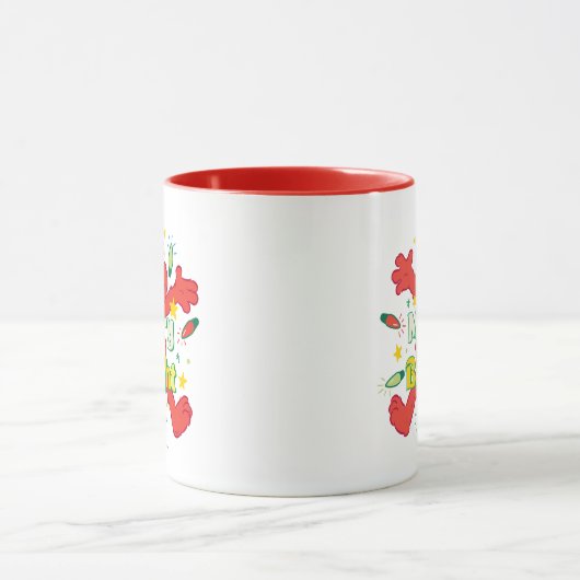Elmo | Merry und Bright Tasse (Zentrum)
