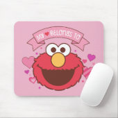 Elmo My Heart Belongs Mousepad (Mit Mouse)