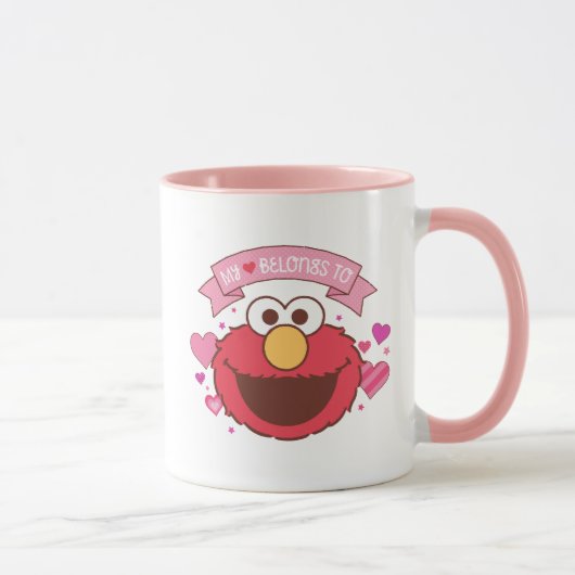 Elmo My Heart Belongs Tasse (Rechts)