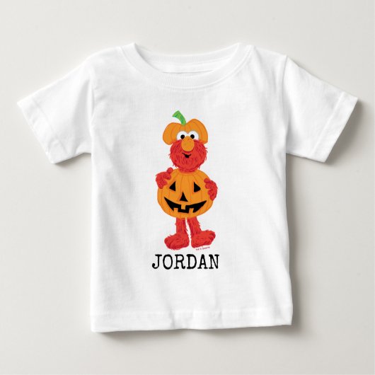 Elmo | Niedlich als Pumpkin Baby T-shirt (Vorderseite)
