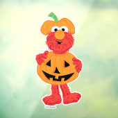 Elmo | Niedlich als Pumpkin Fensteraufkleber (Blatt 3)