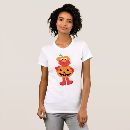 Elmo | Niedlich als Pumpkin T-Shirt (Vorne ganz)