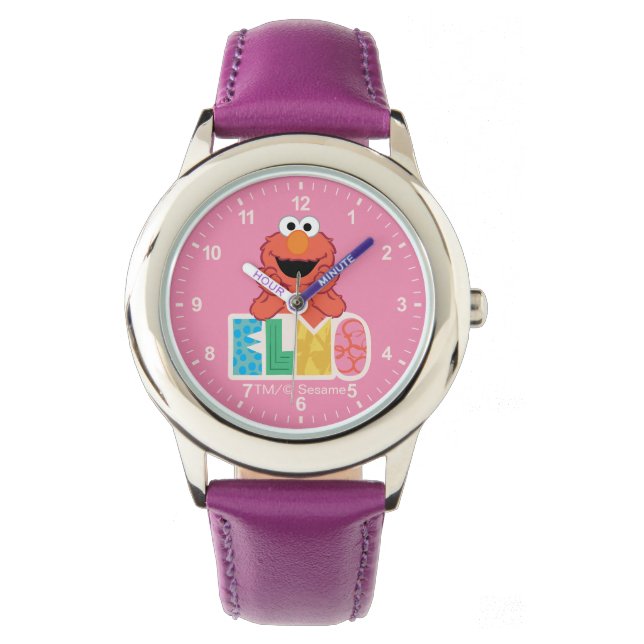 Elmo Niedlich & Fun Armbanduhr (Vorderseite)