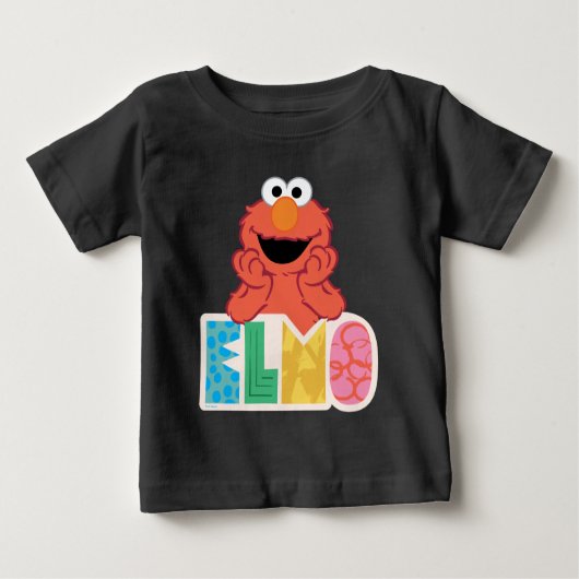 Elmo Niedlich & Fun Baby T-shirt (Vorderseite)