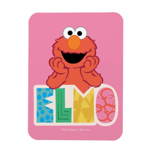 Elmo Niedlich & Fun Magnet (Vertikal)