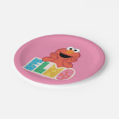 Elmo Niedlich & Fun Pappteller (Schrägansicht)