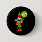 Elmo Nutcracker Button (Vorderseite)