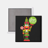 Elmo Nutcracker Magnet (Vorderseite/Rückseite)