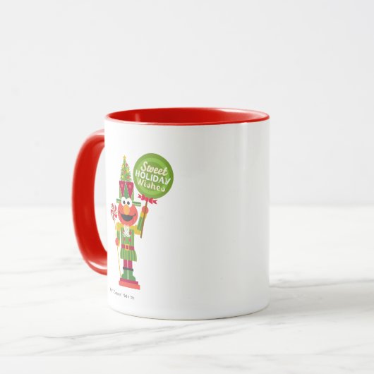 Elmo Nutcracker Tasse (Vorderseite Links)