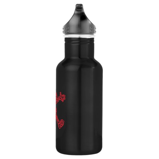 Elmo Pattern Fill Edelstahlflasche (Rechts)