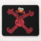Elmo Pattern Fill Mousepad (Vorne)