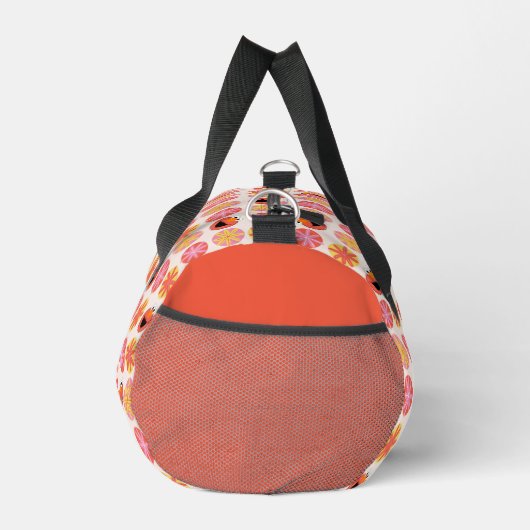 Elmo Pom-Pom Muster Duffle Bag (Rechts)
